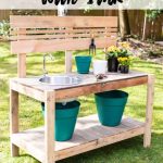 15 Diy Potting Bench Plans – How To Make A Potting Bench