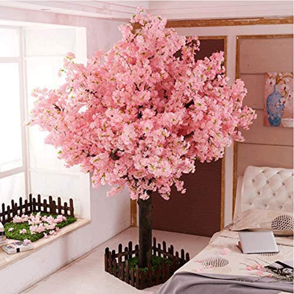 Buy Pink Cherry Blossom Tree Bunga Buatan Sakura Tree For